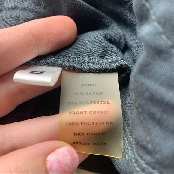 Ann Taylor xs green sleeveless blouse top B1 - Picture 9 of 10